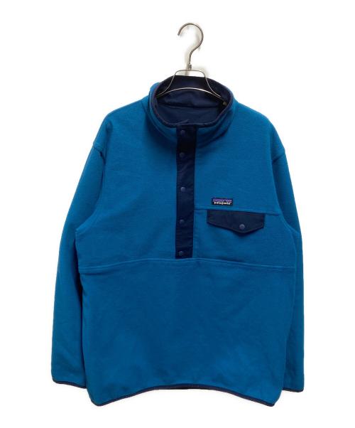 Patagonia（パタゴニア）Patagonia (パタゴニア) Reversible Snap-T Glissade Pullover スカイブルー サイズ:Ｍの古着・服飾アイテム