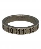 Maison Margielaメゾンマルジェラ）の古着「ナンバリングリング」｜シルバー
