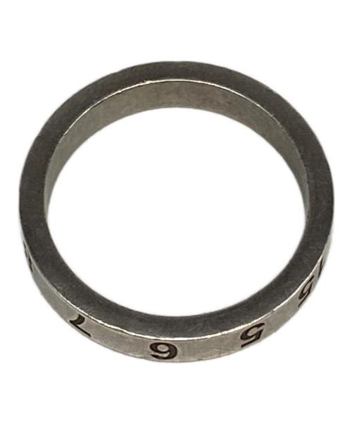 Maison Margiela（メゾンマルジェラ）Maison Margiela (メゾンマルジェラ) ナンバリングリング シルバー サイズ:19号の古着・服飾アイテム