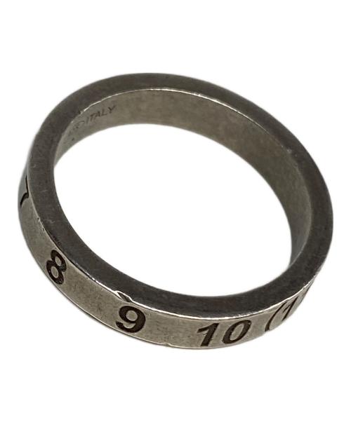 Maison Margiela（メゾンマルジェラ）Maison Margiela (メゾンマルジェラ) ナンバリングリング シルバー サイズ:19号の古着・服飾アイテム