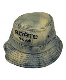 SUPREME（シュプリーム）の古着「24SS Chino Twill Crusher Hat Dirty」｜インディゴ