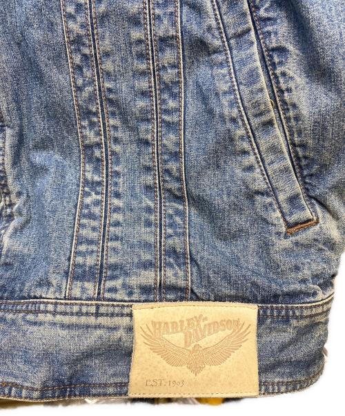 HARLEY-DAVIDSON（ハーレーダビッドソン）HARLEY-DAVIDSON (ハーレーダビッドソン) 00's デニムジャケット インディゴ サイズ:Ｌの古着・服飾アイテム