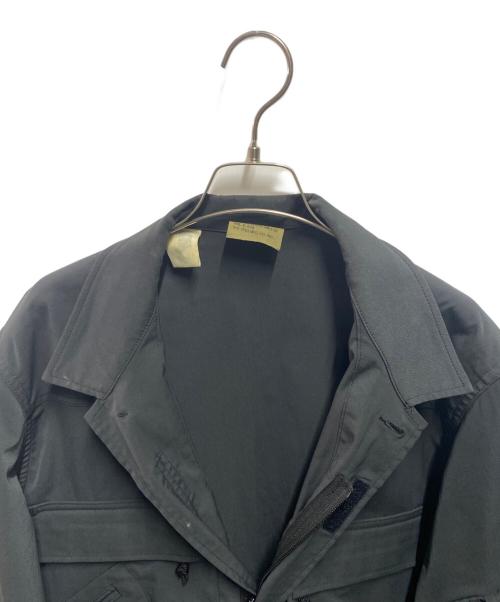 N.HOOLYWOOD（エヌ ハリウッド）N.HOOLYWOOD (エヌ ハリウッド) TEST PRODUCT EXCHANGE SERVICEミリタリーブルゾン ブラック サイズ:38の古着・服飾アイテム