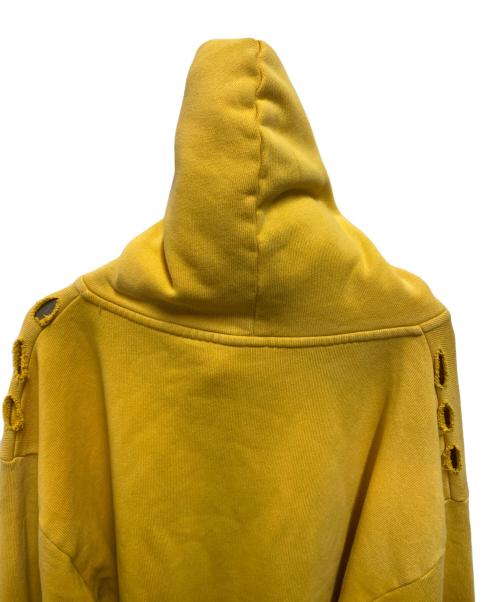 Bravest Studios（ブレイベストスタジオ）Bravest Studios (ブレイベストスタジオ) ナロースタッズフーディー イエロー サイズ:2XLの古着・服飾アイテム