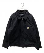 CarHarttカーハート）の古着「DUCK DETROIT JACKET BLANKET」｜ブラック