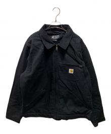 CarHartt（カーハート）の古着「DUCK DETROIT JACKET BLANKET」｜ブラック