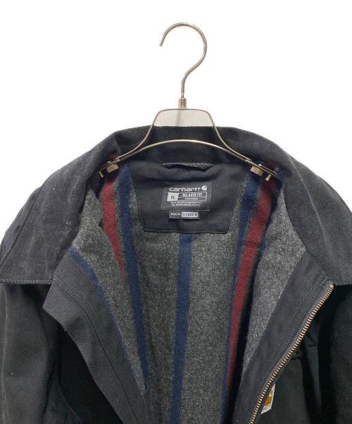 CarHartt（カーハート）CarHartt (カーハート) DUCK DETROIT JACKET BLANKET ブラック サイズ:ＸＬの古着・服飾アイテム