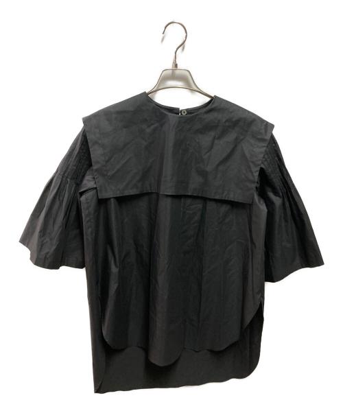 LE PHIL（ル フィル）LE PHIL (ル フィル) グロッシータイプライターブラウス ブラック サイズ:FREEの古着・服飾アイテム