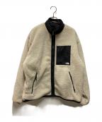 THE NORTH FACEザ ノース フェイス）の古着「リバーシブルエクストリームパイルフリースジャケット」｜ベージュ