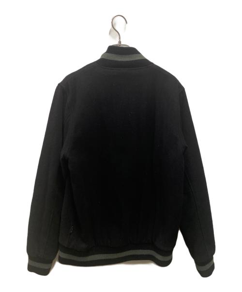 stussy（ステューシー）stussy (ステューシー) Big S Letterman Jacket ブラック サイズ:Ｓの古着・服飾アイテム
