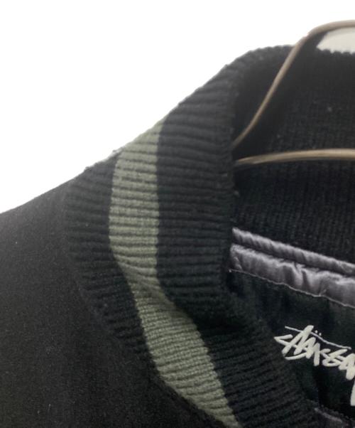 stussy（ステューシー）stussy (ステューシー) Big S Letterman Jacket ブラック サイズ:Ｓの古着・服飾アイテム