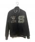 stussy（ステューシー）の古着「Big S Letterman Jacket」｜ブラック