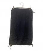 ROBE DE CHAMBRE COMME DES GARCONSローブドシャンブル コムデギャルソン）の古着「ラップスカート」｜ネイビー