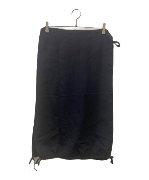 ROBE DE CHAMBRE COMME DES GARCONS（ローブドシャンブル コムデギャルソン）ROBE DE CHAMBRE COMME DES GARCONS (ローブドシャンブル コムデギャルソン) ラップスカート ネイビー サイズ:　の古着・服飾アイテム