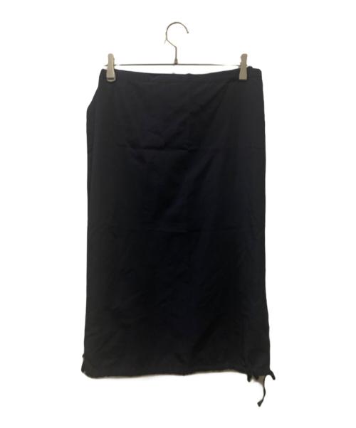ROBE DE CHAMBRE COMME DES GARCONS（ローブドシャンブル コムデギャルソン）ROBE DE CHAMBRE COMME DES GARCONS (ローブドシャンブル コムデギャルソン) ラップスカート ネイビー サイズ:　の古着・服飾アイテム