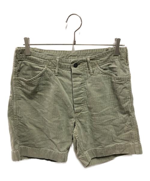 RRL（ダブルアールエル）RRL (ダブルアールエル) 13スターヘリンボーンショーツ グリーン サイズ:30の古着・服飾アイテム