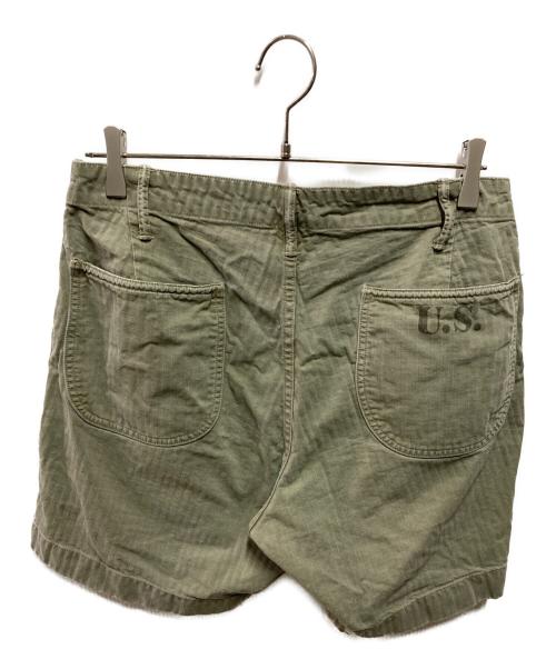 RRL（ダブルアールエル）RRL (ダブルアールエル) 13スターヘリンボーンショーツ グリーン サイズ:30の古着・服飾アイテム