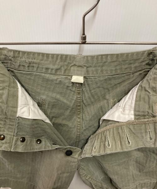 RRL（ダブルアールエル）RRL (ダブルアールエル) 13スターヘリンボーンショーツ グリーン サイズ:30の古着・服飾アイテム