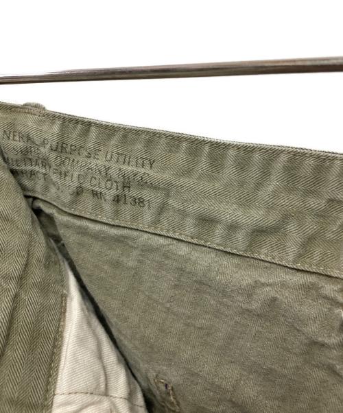 RRL（ダブルアールエル）RRL (ダブルアールエル) 13スターヘリンボーンショーツ グリーン サイズ:30の古着・服飾アイテム