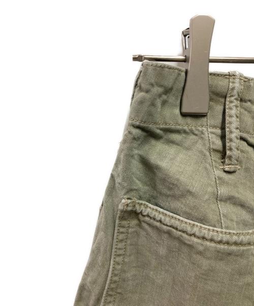 RRL（ダブルアールエル）RRL (ダブルアールエル) 13スターヘリンボーンショーツ グリーン サイズ:30の古着・服飾アイテム