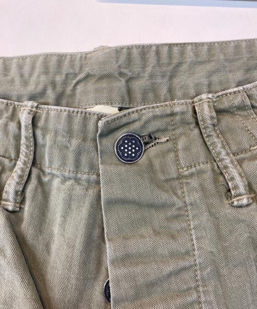RRL（ダブルアールエル）RRL (ダブルアールエル) 13スターヘリンボーンショーツ グリーン サイズ:30の古着・服飾アイテム