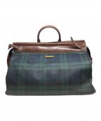 POLO RALPH LAURENポロ・ラルフローレン）の古着「チェックドクターズバッグ」｜グリーン