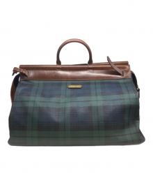 POLO RALPH LAUREN（ポロ・ラルフローレン）の古着「チェックドクターズバッグ」｜グリーン