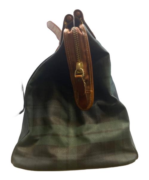 POLO RALPH LAUREN（ポロ・ラルフローレン）POLO RALPH LAUREN (ポロ・ラルフローレン) チェックドクターズバッグ グリーンの古着・服飾アイテム