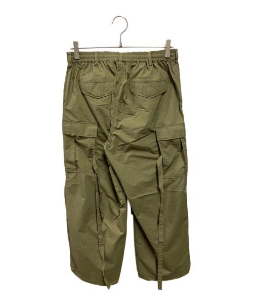 HOUSTON（ヒューストン）HOUSTON (ヒューストン) パンツ グリーン サイズ:Ｍ 未使用品の古着・服飾アイテム