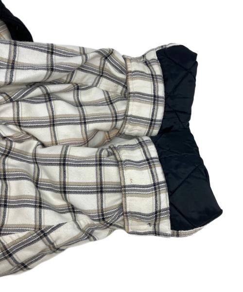 SUPREME（シュプリーム）SUPREME (シュプリーム) Dickies (ディッキーズ) 23AW PLAID HOODED ZIP UP SHIRT ベージュ サイズ:Ｌの古着・服飾アイテム