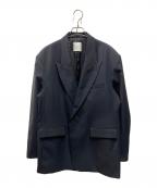 MUKAIムカイ）の古着「2B WOOL TAILORED JACKET」｜ネイビー