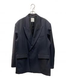 MUKAI（ムカイ）の古着「2B WOOL TAILORED JACKET」｜ネイビー