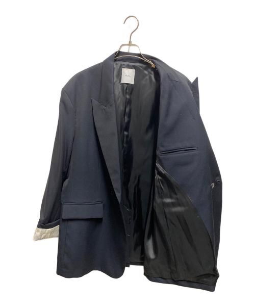 MUKAI（ムカイ）MUKAI (ムカイ) 2B WOOL TAILORED JACKET ネイビー サイズ:2の古着・服飾アイテム