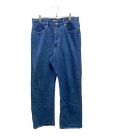 AURALEE（オーラリー）の古着「SELVEDGE LIGHT DENIM PANTS」｜インディゴ