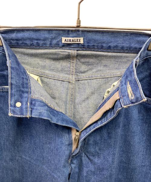 AURALEE（オーラリー）AURALEE (オーラリー) SELVEDGE LIGHT DENIM PANTS インディゴ サイズ:5の古着・服飾アイテム