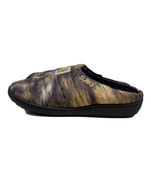 CarHartt（カーハート）CarHartt (カーハート) SUBU (スブ) CORDURA SLIPPERS ベージュ サイズ:4 未使用品の古着・服飾アイテム