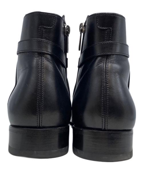 Santoni（サントーニ）Santoni (サントーニ) CARTER サイドジップブーツ ブラック サイズ:SIZE７ 1/2の古着・服飾アイテム