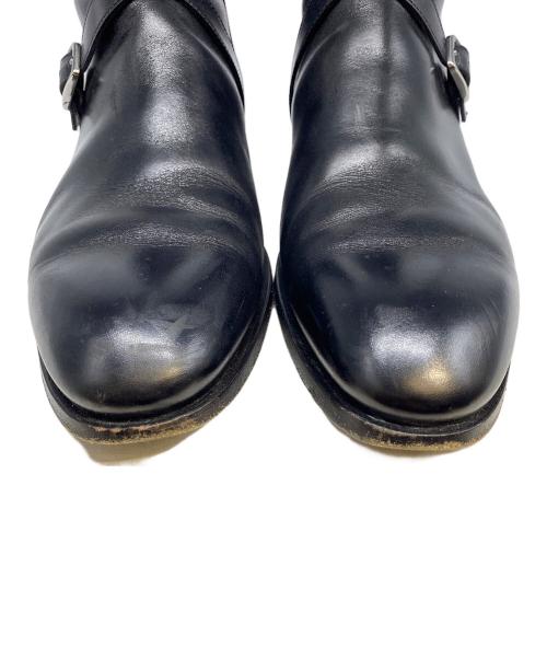 Santoni（サントーニ）Santoni (サントーニ) CARTER サイドジップブーツ ブラック サイズ:SIZE７ 1/2の古着・服飾アイテム