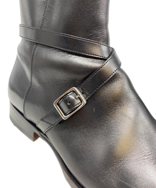 Santoni（サントーニ）Santoni (サントーニ) CARTER サイドジップブーツ ブラック サイズ:SIZE７ 1/2の古着・服飾アイテム