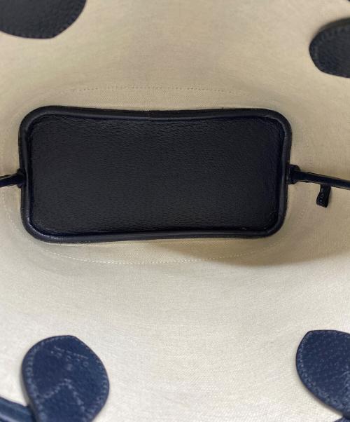 GUCCI（グッチ）GUCCI (グッチ) オフィディア GGスプリームスモールトートバッグ 726762 OPHIDIA SM  ベージュ×ネイビーの古着・服飾アイテム