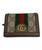 GUCCIグッチ）の古着「GGマーモント シェリーライン ウォレット」｜ベージュ