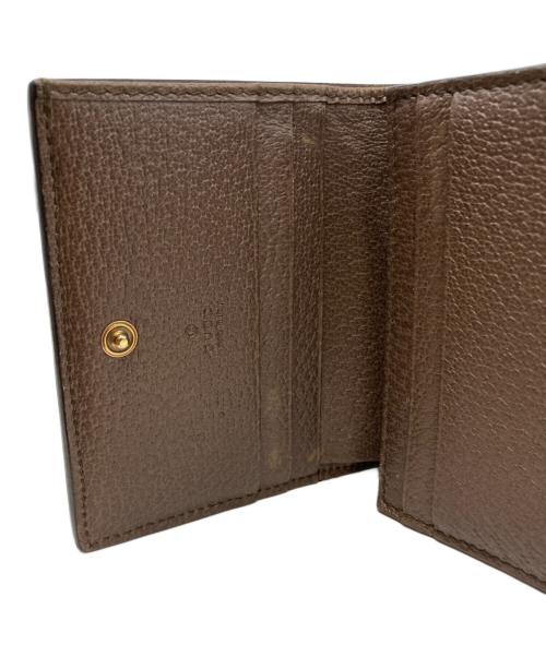 GUCCI（グッチ）GUCCI (グッチ) GGマーモント シェリーライン ウォレット ベージュの古着・服飾アイテム