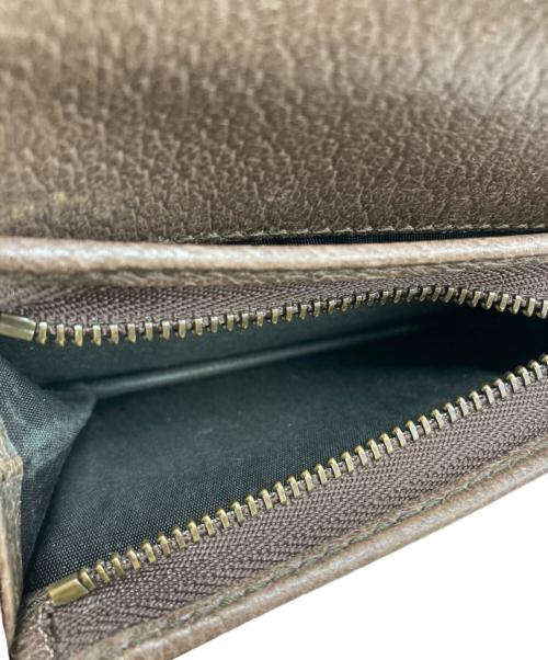 GUCCI（グッチ）GUCCI (グッチ) GGマーモント シェリーライン ウォレット ベージュの古着・服飾アイテム