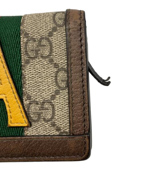 GUCCI（グッチ）GUCCI (グッチ) GGマーモント シェリーライン ウォレット ベージュの古着・服飾アイテム