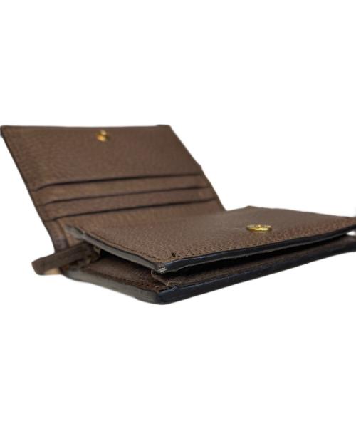 GUCCI（グッチ）GUCCI (グッチ) GGマーモント シェリーライン ウォレット ベージュの古着・服飾アイテム