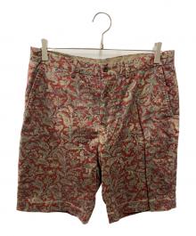 POLO RALPH LAUREN（ポロ・ラルフローレン）の古着「00's ペイズリ―フラワーショーツ」｜レッド