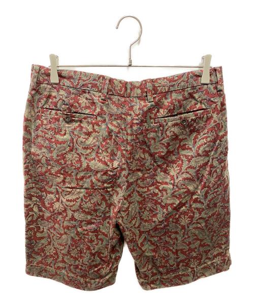 POLO RALPH LAUREN（ポロ・ラルフローレン）POLO RALPH LAUREN (ポロ・ラルフローレン) 00's ペイズリ―フラワーショーツ レッド サイズ:32の古着・服飾アイテム