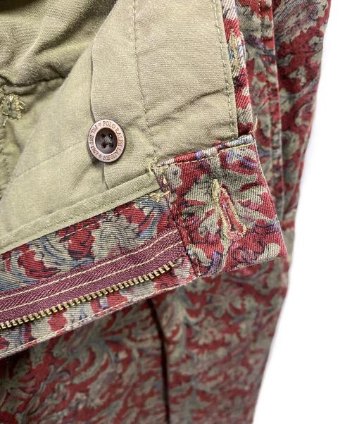 POLO RALPH LAUREN（ポロ・ラルフローレン）POLO RALPH LAUREN (ポロ・ラルフローレン) 00's ペイズリ―フラワーショーツ レッド サイズ:32の古着・服飾アイテム