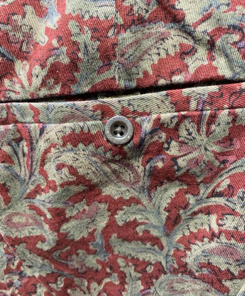 POLO RALPH LAUREN（ポロ・ラルフローレン）POLO RALPH LAUREN (ポロ・ラルフローレン) 00's ペイズリ―フラワーショーツ レッド サイズ:32の古着・服飾アイテム