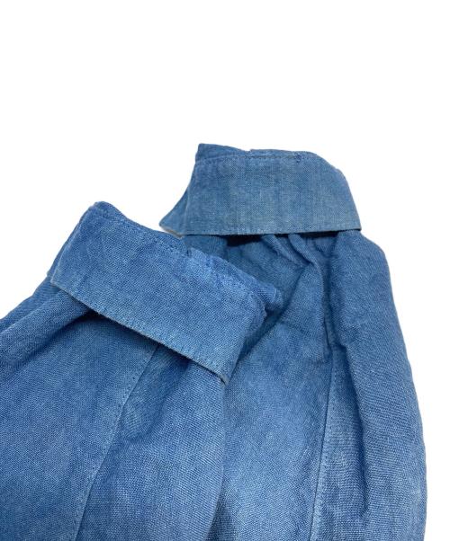 OUTIL（ウティ）OUTIL (ウティ) リネンフレンチワークジャケット インディゴの古着・服飾アイテム